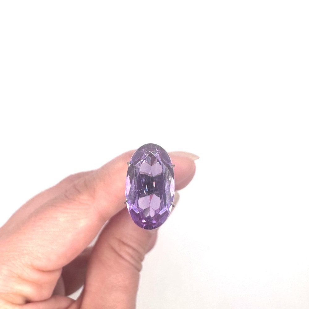 Amethyst Oval Gemstone - Women Jewelry